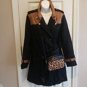 Iman Trench Coat NWOT